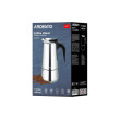 Гейзерна кавоварка Ardesto Gemini Apulia,0,450л. 9 чашок, нержавіюча сталь