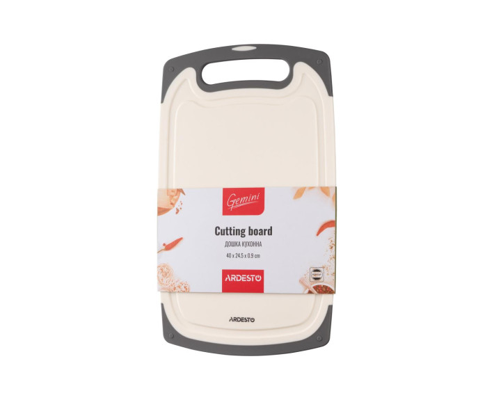 Дошка кухонна Ardesto Gemini, 40*24,5*0,9 см, пластик