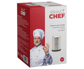 Спецівниця BRAVO CHEF Ємність для солі або перцю, Китай