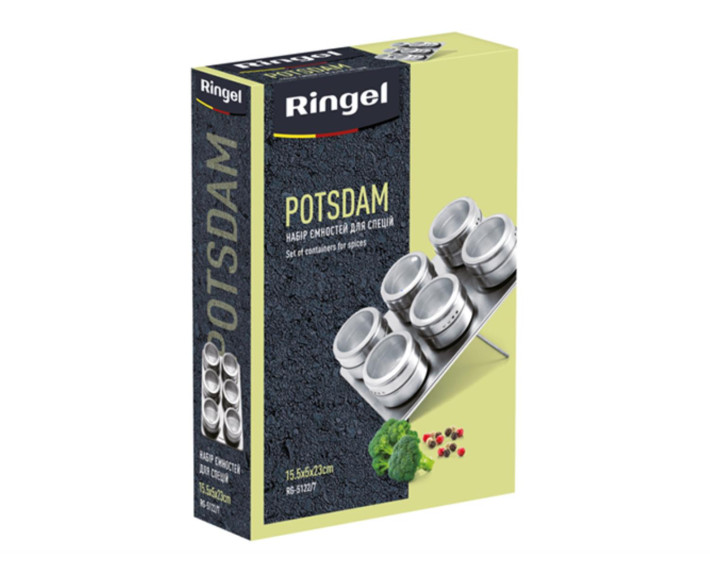 Специалист RINGEL Potsdam Набор 7 предметов для специй на магнитах, Турция