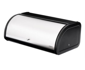 Хлібниця Ardesto Gemini 44,5*26,5*17,5 см, нержавіюча сталь, чорний