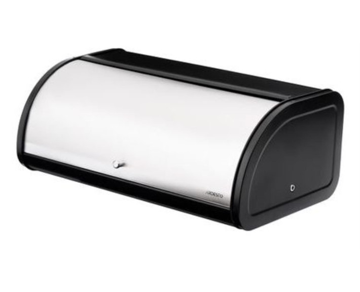 Хлебница Ardesto Gemini 44,5*26,5*17,5 см, нержавеющая сталь, черный