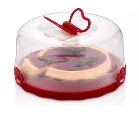 Кришка для торту кругла 24х24х13,3см GT-501 GUSTO