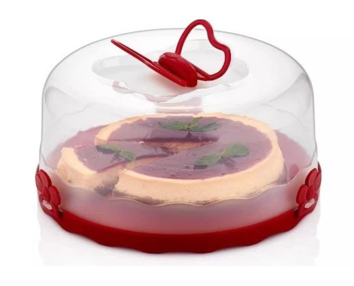 Кришка для торту кругла 24х24х13,3см GT-501 GUSTO