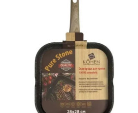 Сковорода для гриля Pure Stone Grill 28*28, Kohen