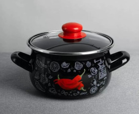 Кастрюля GUSTO Перчинка 18см 3,1л