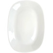 Тарелка овальная 230 мм Blanco Square, V-230S Vittora, Китай