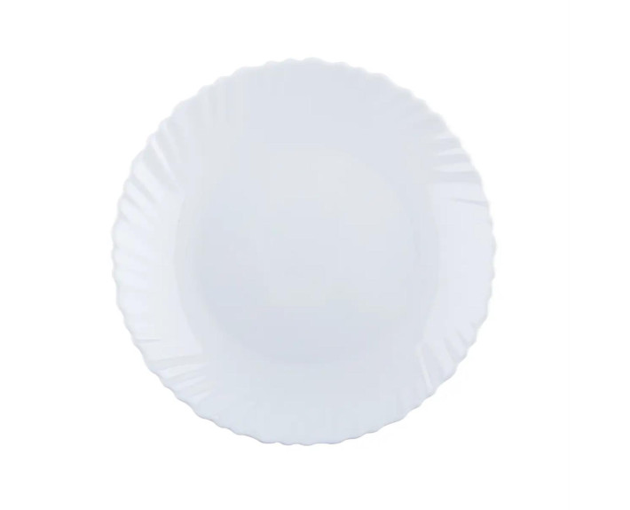 Тарелка обеденная 220 мм Blanco Buongiorno, V-220W, Vittora, Китай