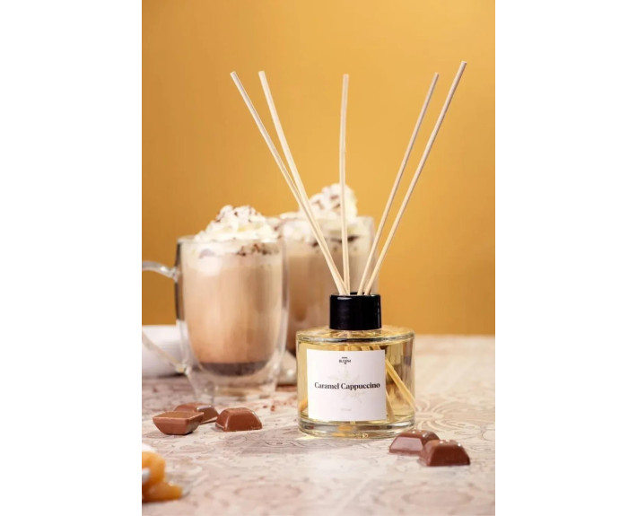 Аромадифузор для дому AROMA BLOOM Caramel cappuccino (Карамельний капучино) 100 ml