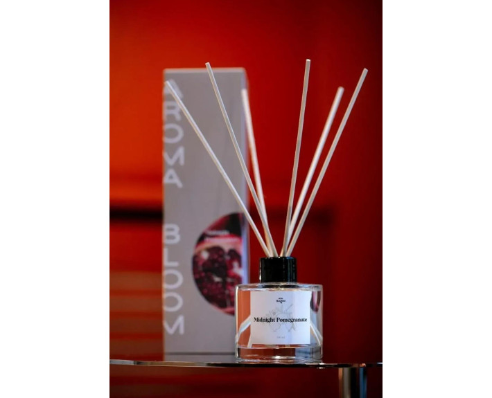 Аромадифузор для дому AROMA BLOOM Midnighn pomegranate (Гранатові сутінки) 100 ml