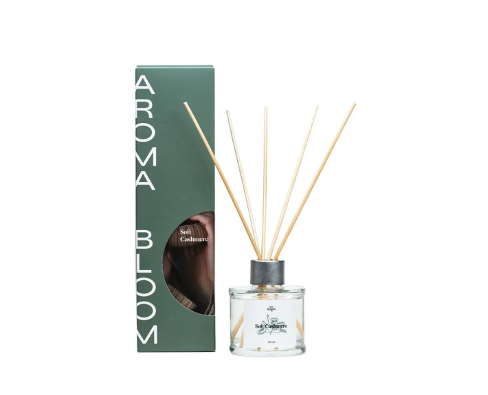 Аромадифузор для дому AROMA BLOOM Soft Cashmere (М’який кашемір) 100 ml