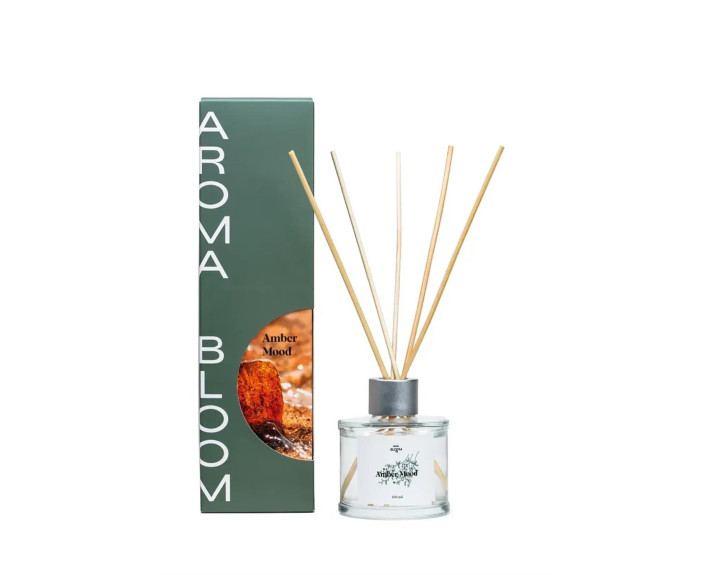 Аромадифузор для дому AROMA BLOOM Amber mood (Амбровий настрій) 100 ml