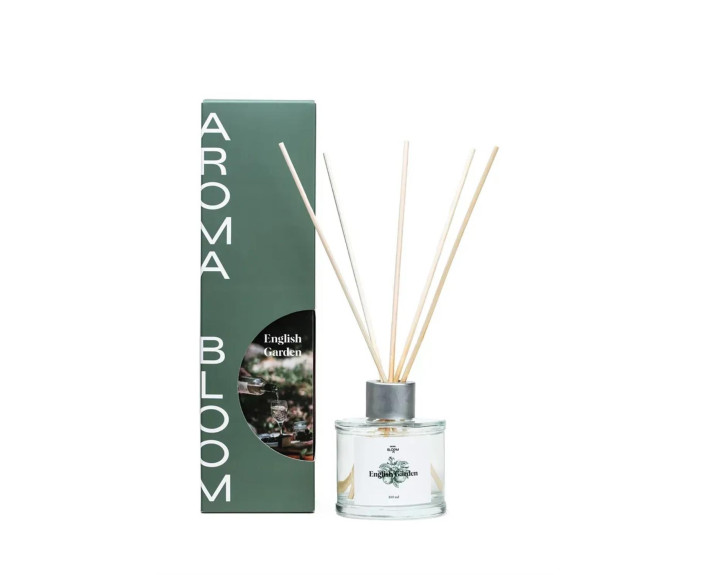 Аромадифузор для дому AROMA BLOOM English garden (Англійський сад) 100 ml