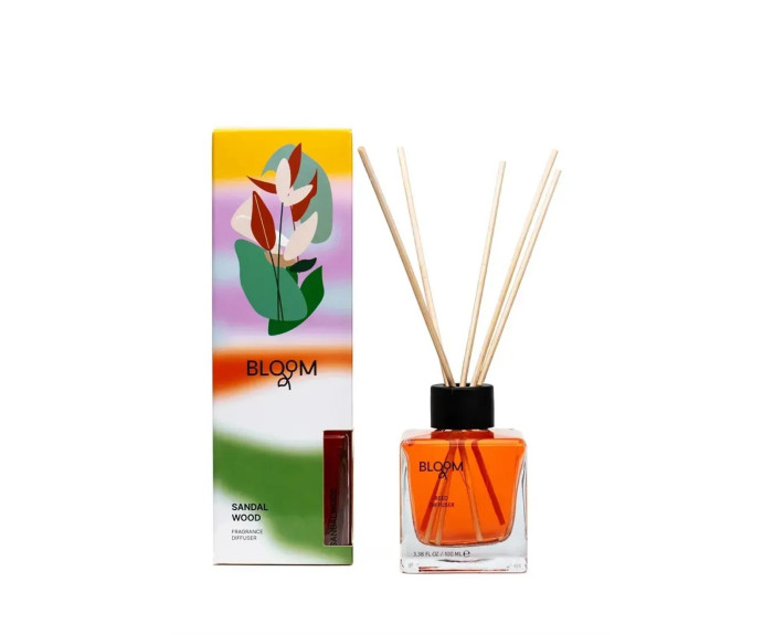 Аромадифузор для дому AROMA BLOOM Sandal wood (Деревина санда) 100 ml