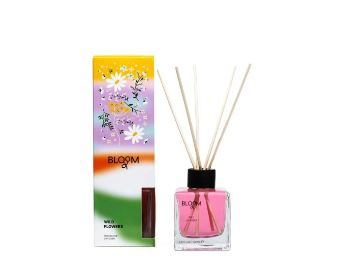 Аромадифузор для дому AROMA BLOOM Wild Flower (Дикі квіти) 100 ml