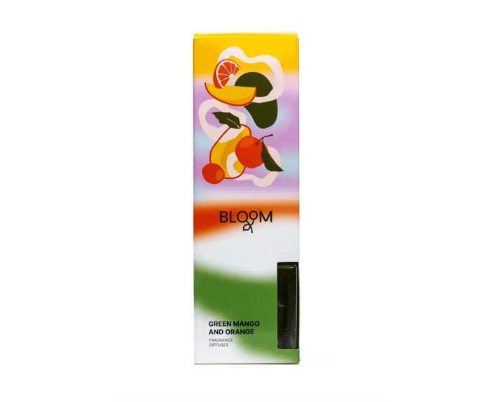 Аромадифузор для дому AROMA BLOOM Green Mango and Orang  (Зелений манго, апельсин) 100 ml