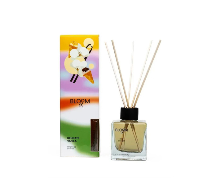 Аромадифузор для дому AROMA BLOOM Delicate vanila  (Ванільна ніжність) 100 ml