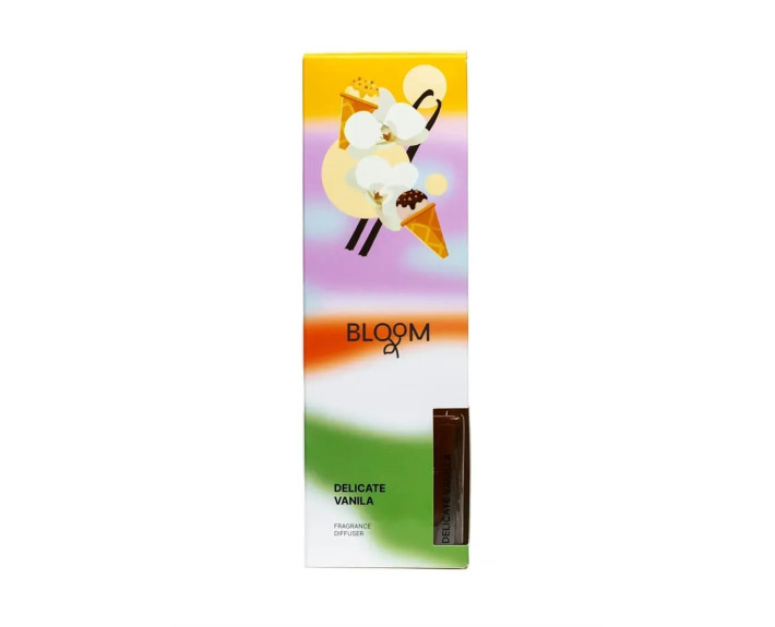 Аромадифузор для дому AROMA BLOOM Delicate vanila  (Ванільна ніжність) 100 ml