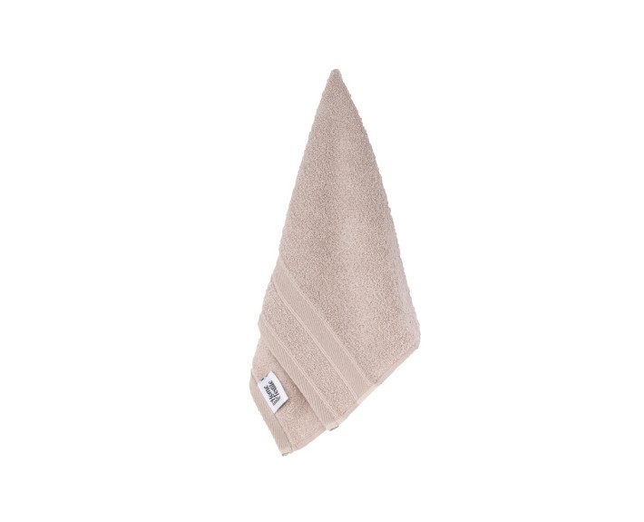 Рушник махровий Ardesto SuperSoft, 30х50см, 100% бавовна, бежевий