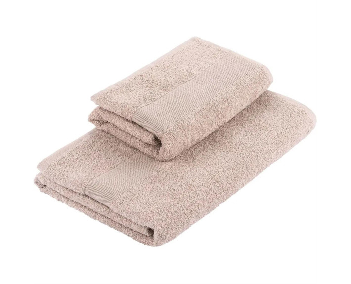 Рушник махровий Ardesto SuperSoft, 50х90см, 100% бавовна, бежевий