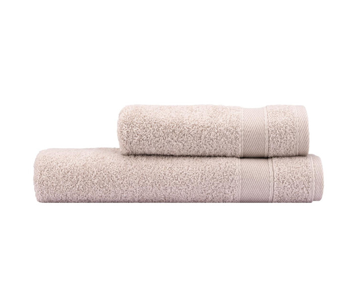 Рушник махровий Ardesto SuperSoft, 70х140см, 100% бавовна, бежевий
