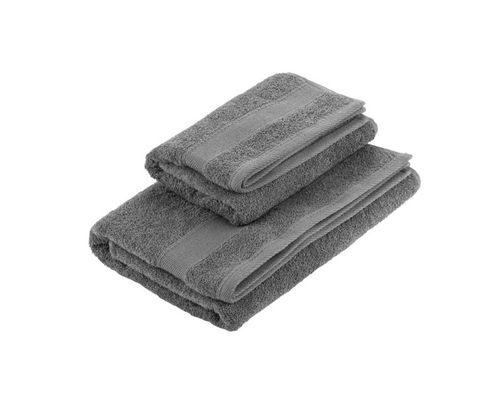 Полотенце махровое Ardesto SuperSoft, 70х140см, 100% хлопок, серый