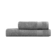 Полотенце махровое Ardesto SuperSoft, 70х140см, 100% хлопок, серый