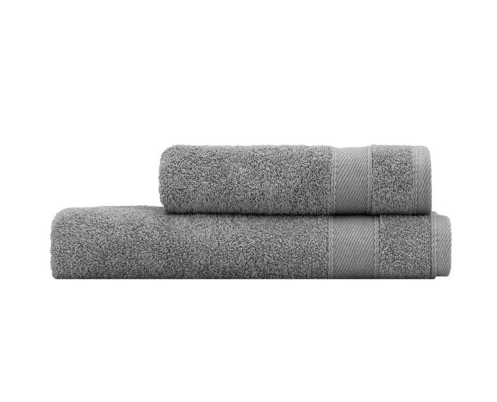 Полотенце махровое Ardesto SuperSoft, 70х140см, 100% хлопок, серый