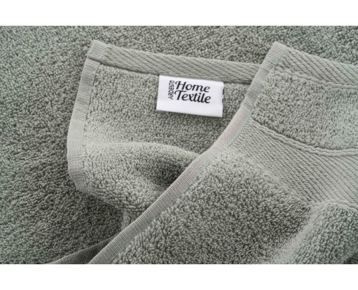 Рушник махровий Ardesto SuperSoft, 30х50см, 100% бавовна, зелений