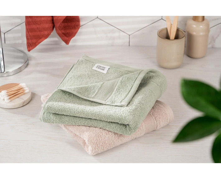 Рушник махровый Ardesto SuperSoft, 50х90см, 100% хлопок, зеленый