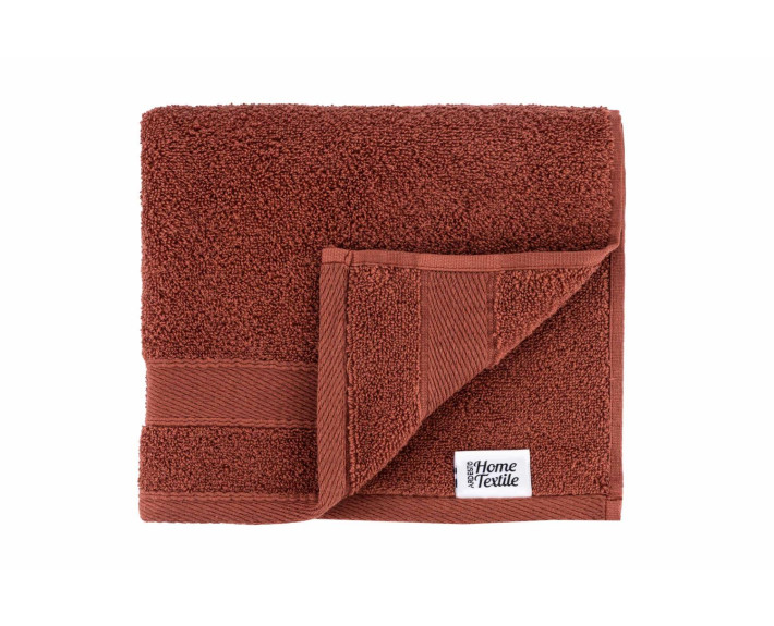 Рушник махровий Ardesto SuperSoft, 50х90см, 100% бавовна, теракота