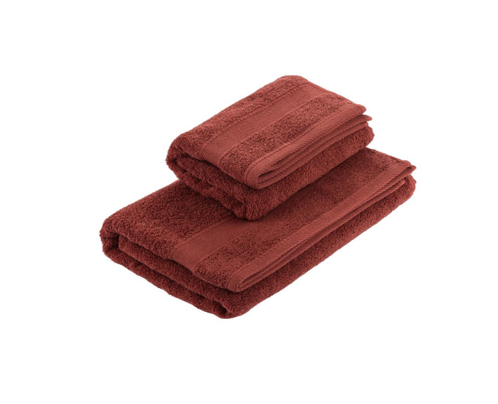 Рушник махровий Ardesto SuperSoft, 70х140см, 100% бавовна, теракота
