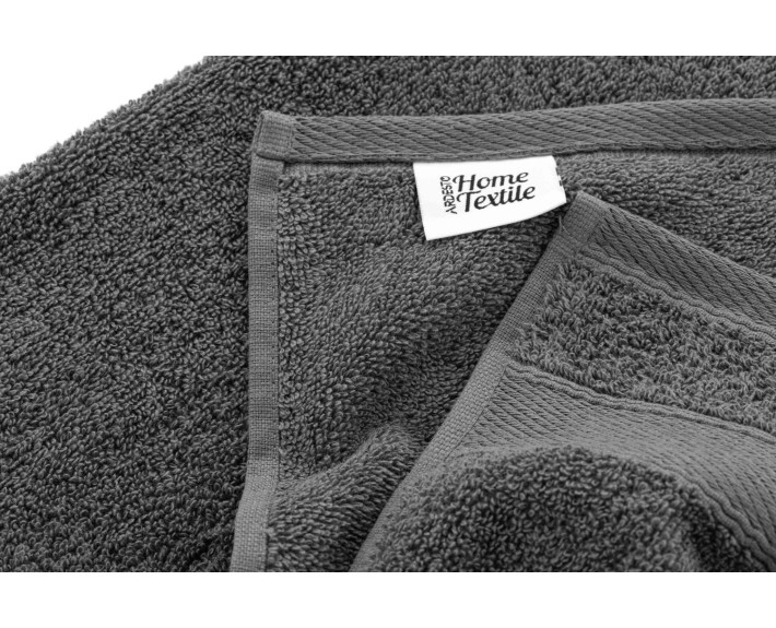 Рушник махровий Ardesto SuperSoft, 30х50см, 100% бавовна, графіт