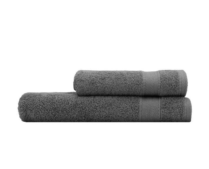 Рушник махровий Ardesto SuperSoft, 50х90см, 100% бавовна, графіт