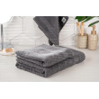 Рушник махровий Ardesto SuperSoft, 50х90см, 100% бавовна, графіт