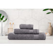 Рушник махровий Ardesto SuperSoft, 50х90см, 100% бавовна, графіт