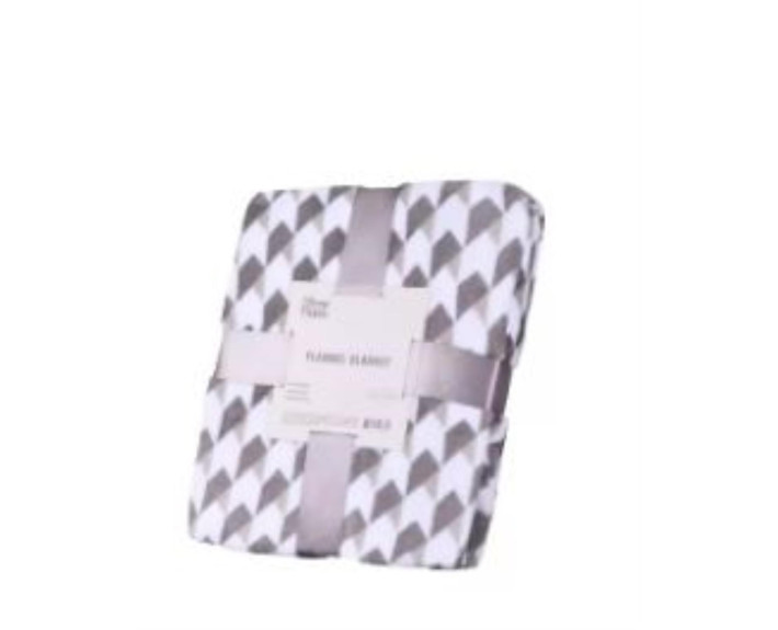 Плед Ardesto Flannel, 160х200см, 100% полиэстер, геометрия