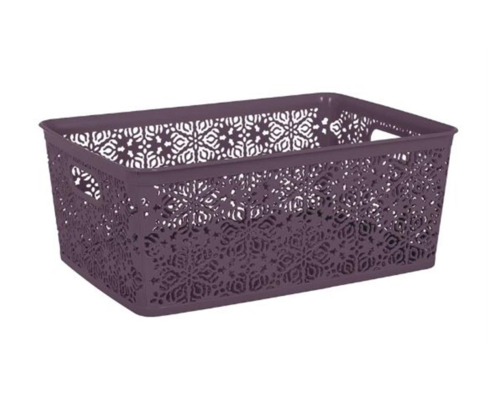 Корзина VIOLET HOUSE 0504 №4 Ажур PLUM б/кр. 14 л
