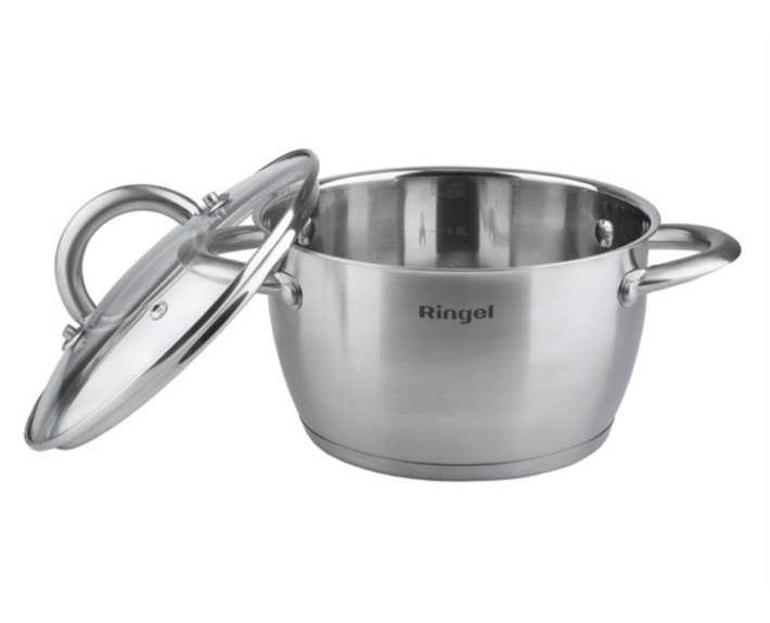 Каструля RINGEL Bonn  з кришкою, 18 см, 2,6 л, Туреччина