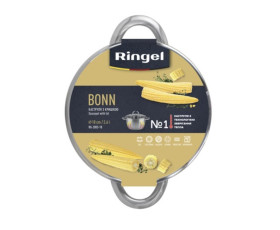 Каструля RINGEL Bonn  з кришкою, 18 см, 2,6 л, Туреччина