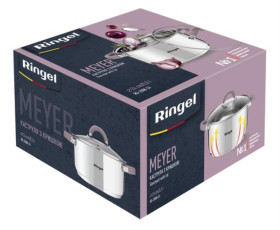Каструля RINGEL Meyer  з кришкою 20 см  (3,2 л), Туреччина