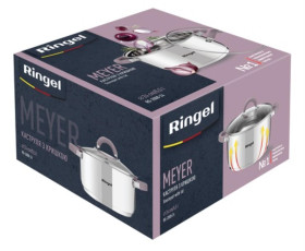 Каструля RINGEL Meyer  з кришкою 20 см  (3,2 л), Туреччина