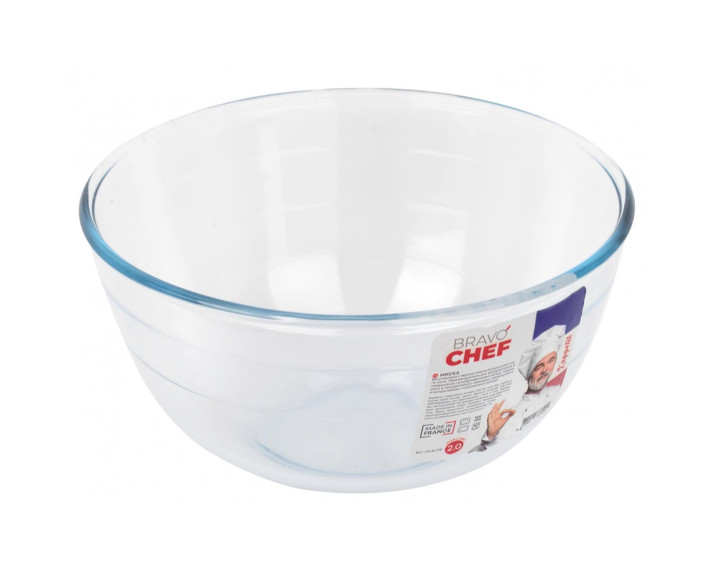 Салатник скло 2 л BRAVO CHEF