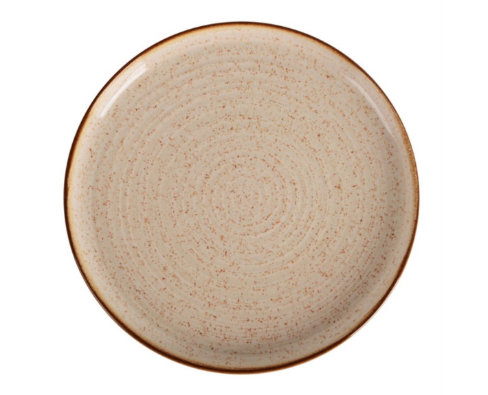Тарелка IPEC NORDIC SAND /27 см /обед. (1)