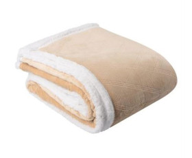 Ковдра флісова 200*220 см Plush hugs Beige, SOHO  Китай