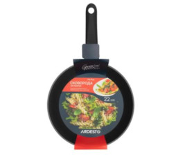 Сковорода Ardesto Gemini Gourmet Aosta, 22см, алюминий, черный