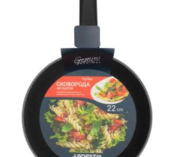 Сковорода Ardesto Gemini Gourmet Aosta, 22см, алюминий, черный