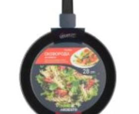 Сковорода Ardesto Gemini Gourmet Aosta, 28см, алюминий, черный