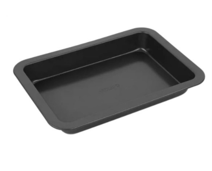 Форма для випікання Ardesto Gemini, 34.5x24x4.5см, вуглецева сталь, прямокутна, сірий