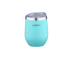 Термокухоль Ardesto Compact Mug, 350мл, нержавіюча сталь, блакитний